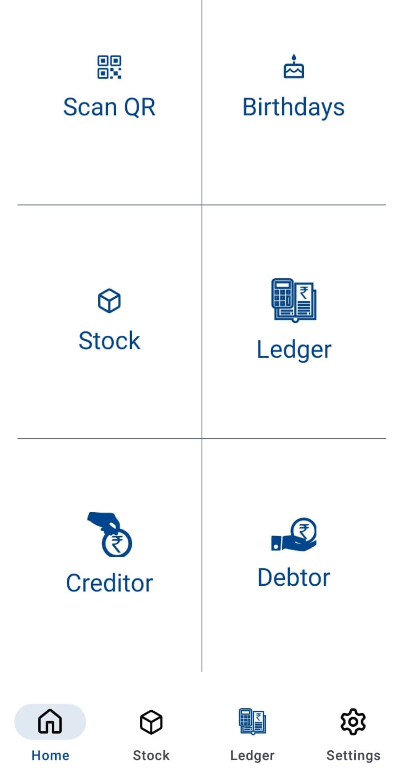 App Home page